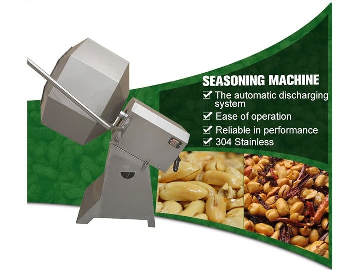 Fried peanut seasoning machine