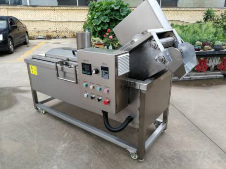 Electric spring roll frying machine